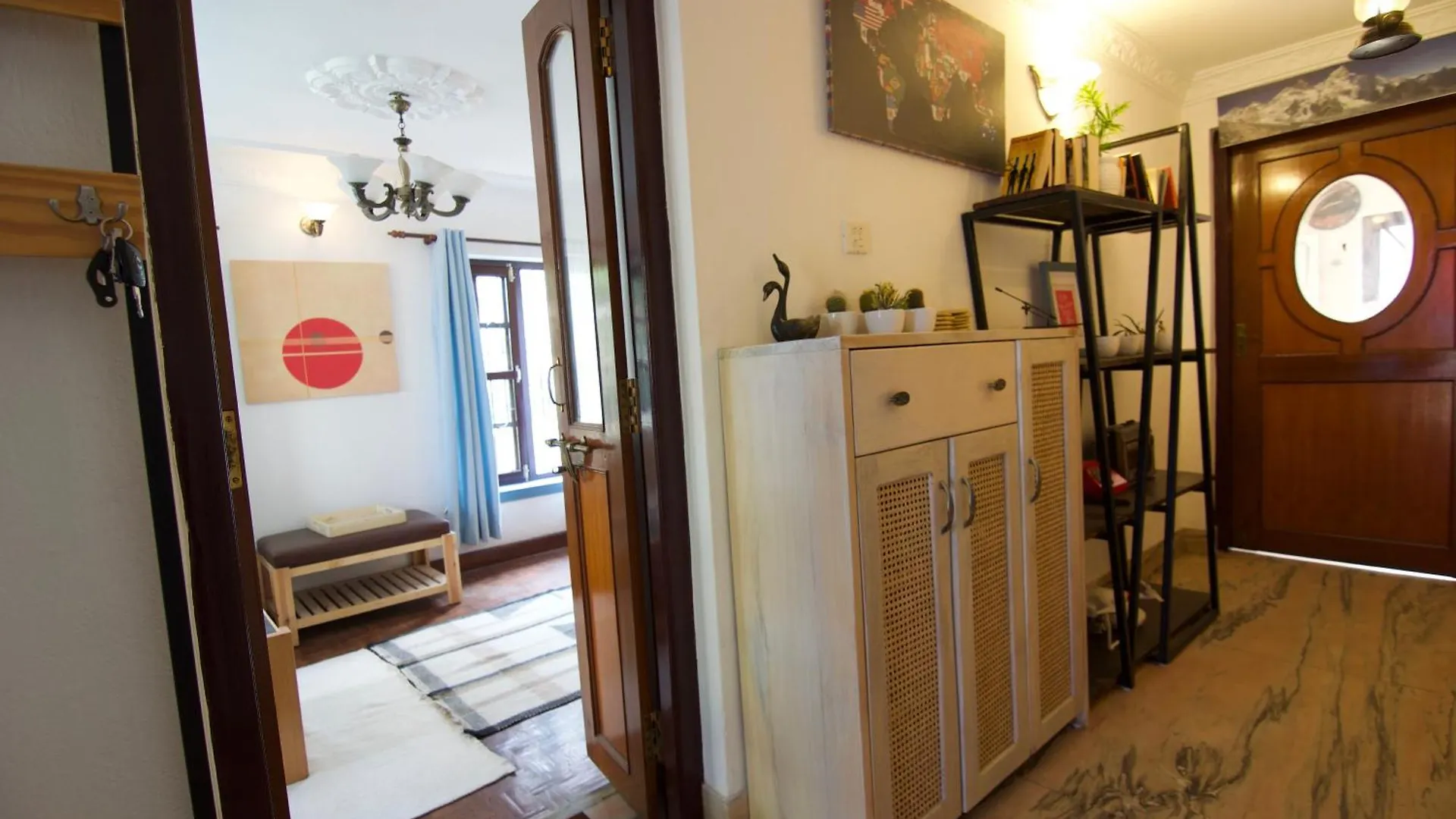 Wanderer'S Home Double Bedrooms With Living And Kitchen - A Home Away From Home Káthmándú Nepál